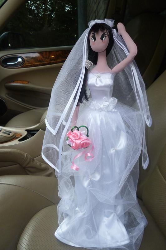 Интерьерная корейско японская кукла-невеста от Наталис Невинка