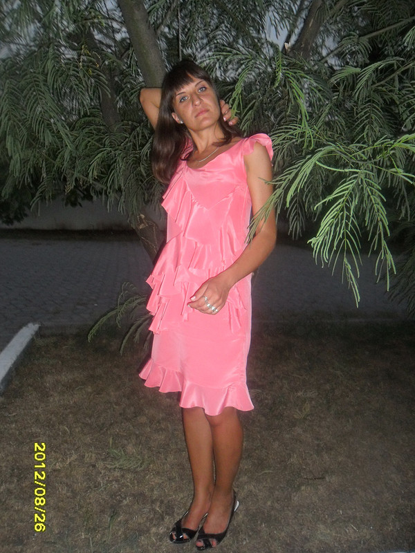 Розовое платье от Марина Море