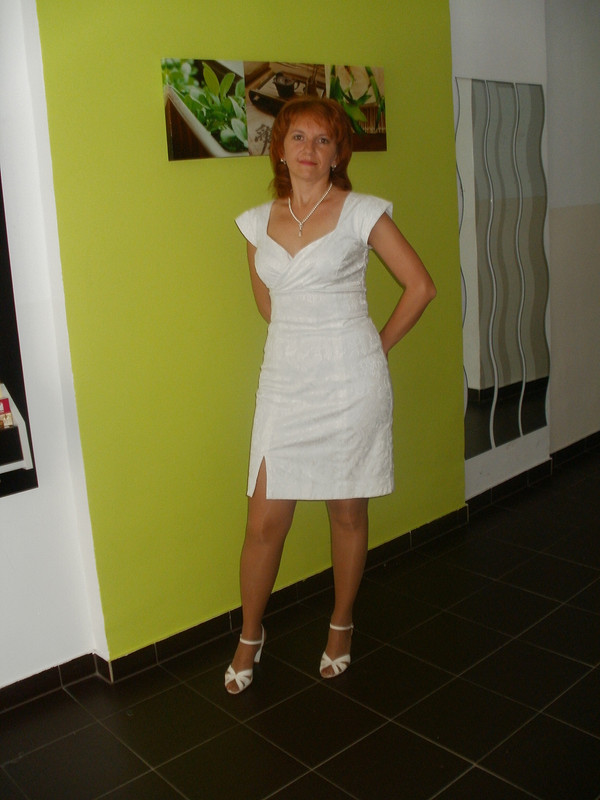 Белое платье от Наталья Taylor