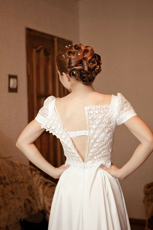 Моё свадебное платье)) от Silent