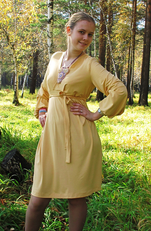 Двое в печенюшковом платье от Мила-Полька