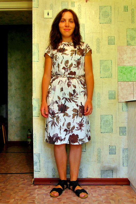 Модель с обложки, платье 108 09/2012 от Irinchik