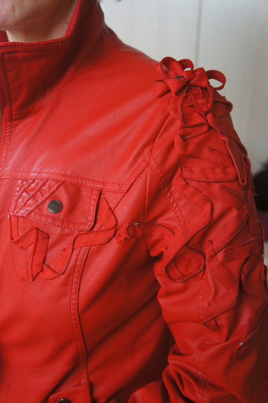 Брутально-романтичный ремонт куртки :)) от 09cherry69