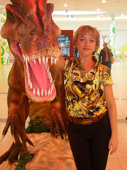 Прогулка с динозавром