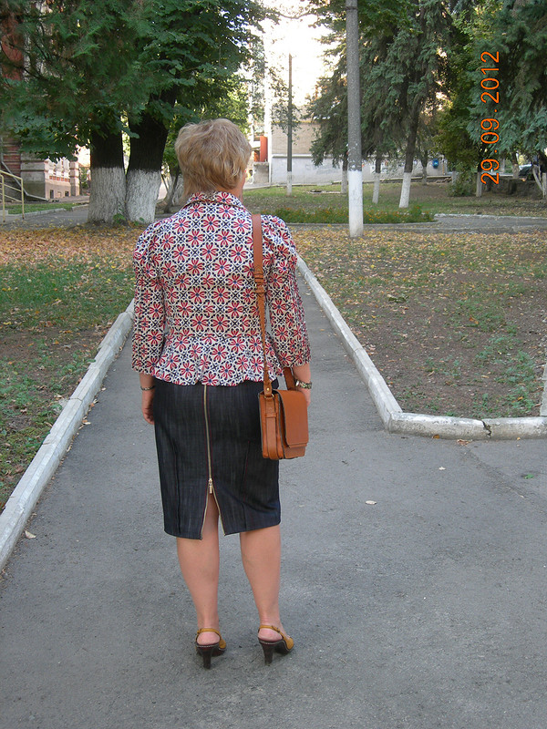 Юбка + «архивная» блузка от marinakurochka