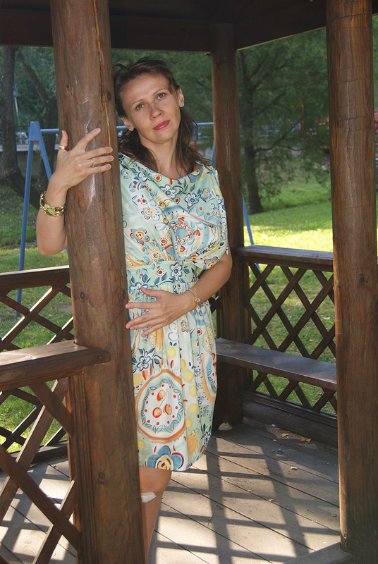 Платье с вишенками от Инна-Зеленоград