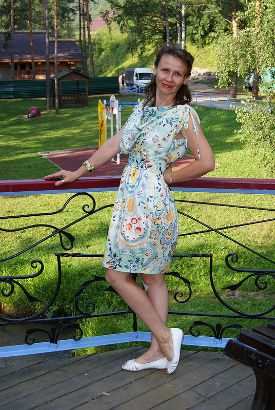 Платье с вишенками от Инна-Зеленоград