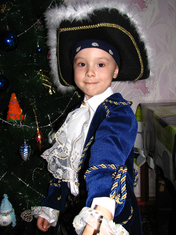 Новогодний детский костюм «Благородный пират» от Анастасия Стаценко