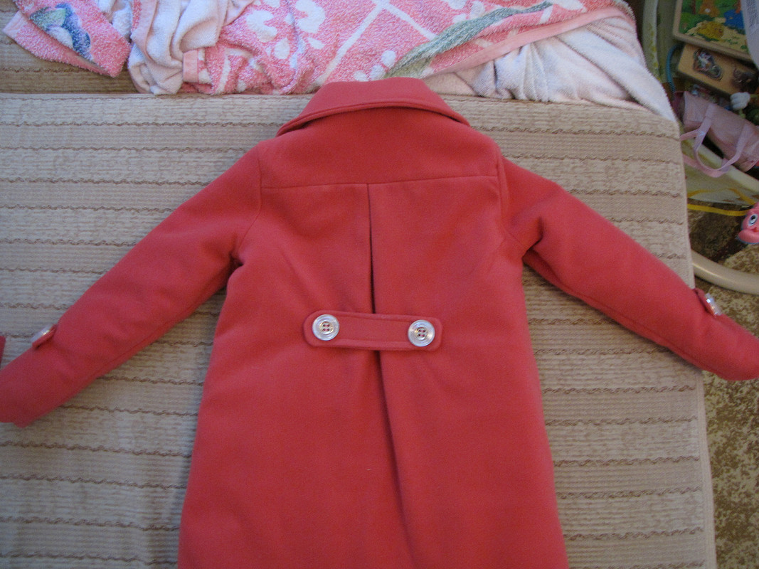 Розовое пальто для дочери от Olga_Dorosh
