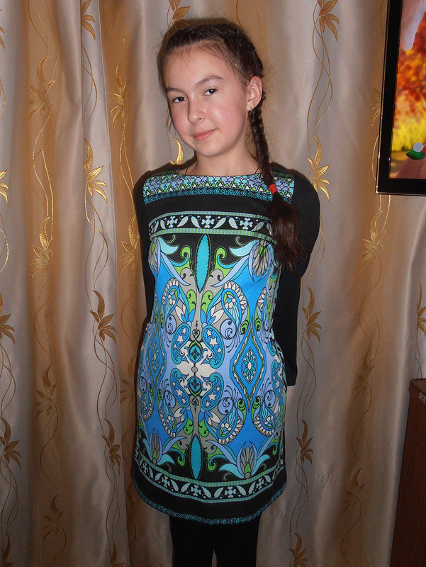 Платье сентября для доченьки от Малика