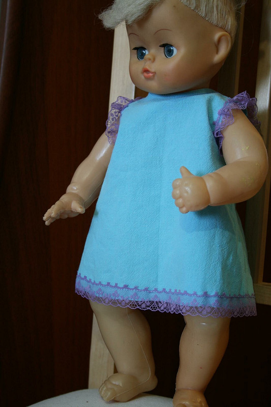 еще одно платьице для гардеробчика куколок в детском саду от Marinero