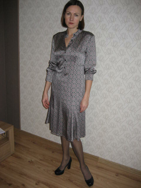 Платье из шёлка, для выхода в свет. от Natalya Gerasimova