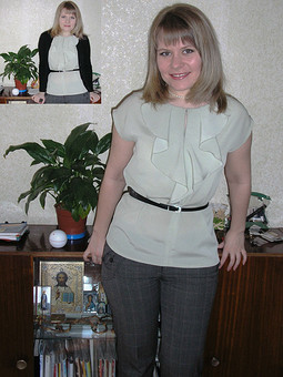 Работа с названием блузка мод.117-08.2009