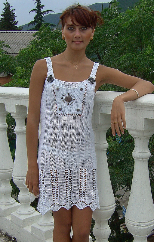 Белоснежное платье на лето от loveskiss