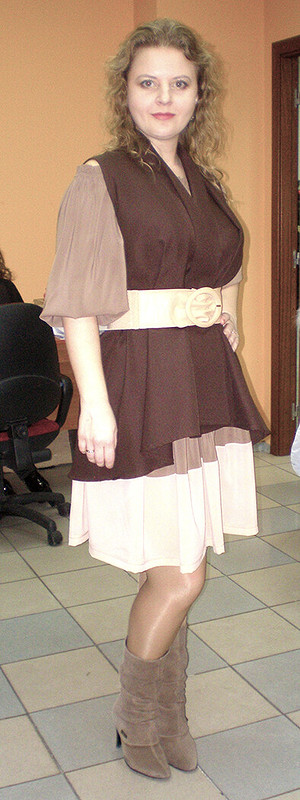 Платье из шифона от Olgasav