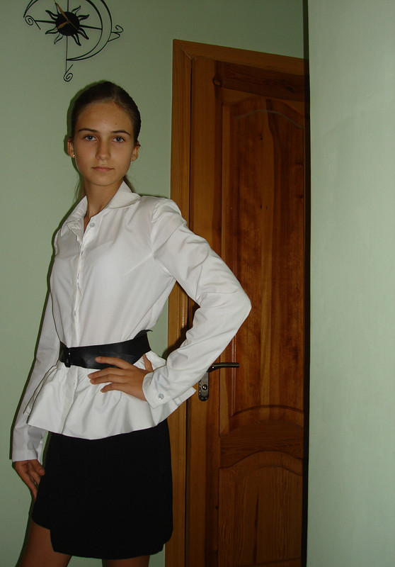 Блузка в школу от Natallinka