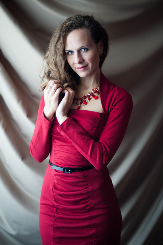 Трикотажное платье от Leontyeva Elena