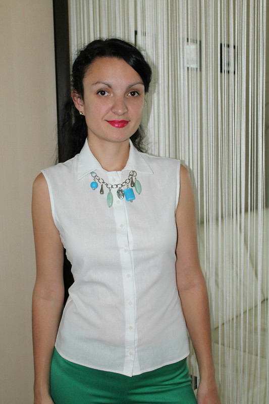 Белая блузка от Ольга Р