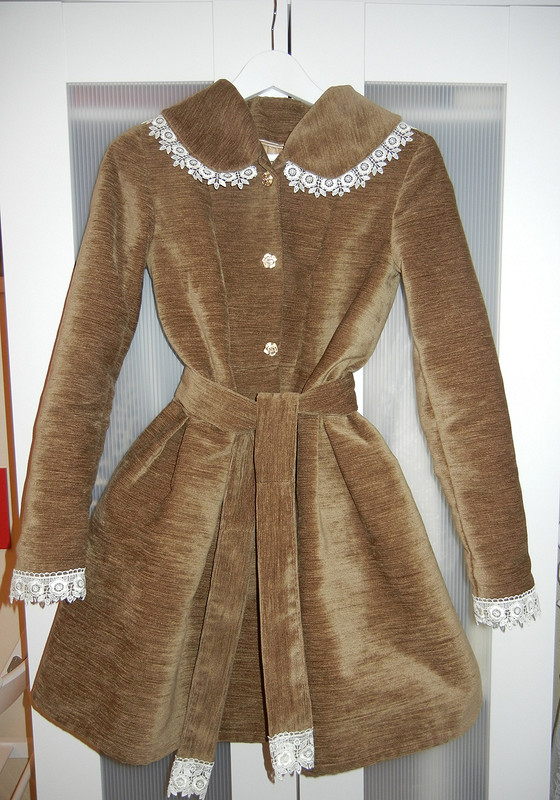 Пальто из гобелена «Осеннее платье» от rosa bianca