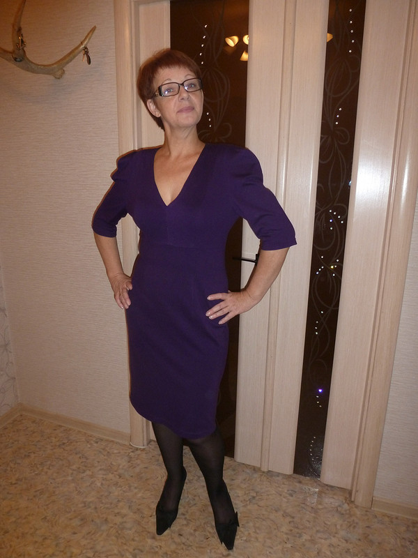 Мое сине- фиолетовое платье от tatianarom