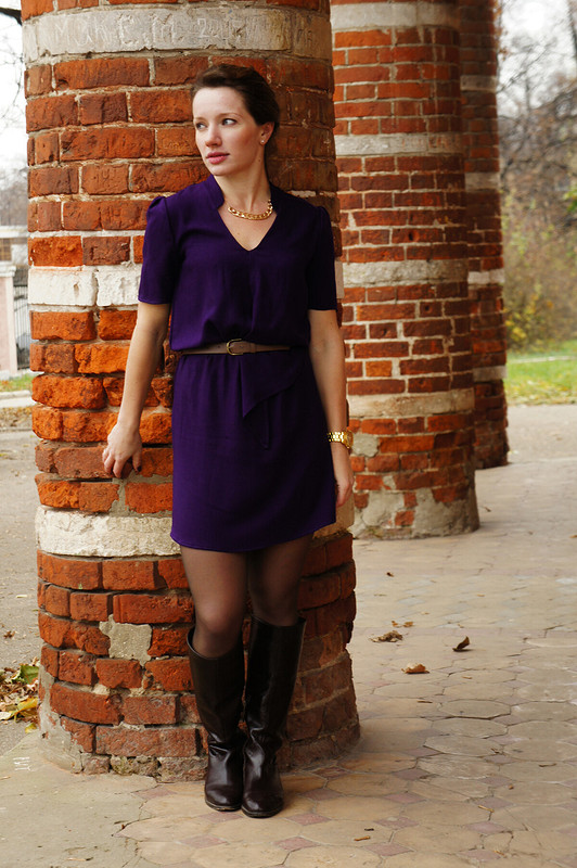 Purple dress) от Murashka