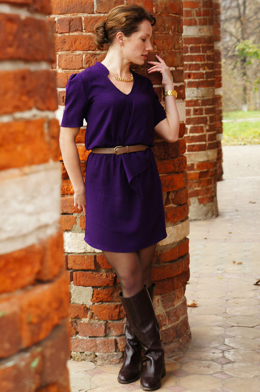 Purple dress) от Murashka