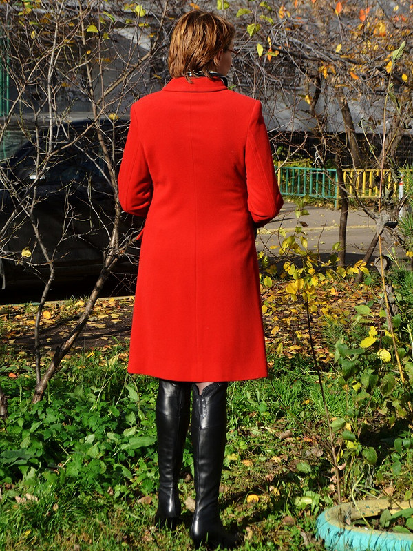 Пальто «Lady in Red» от Verevochca