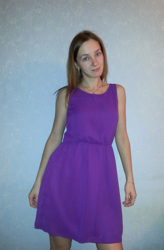 Шифоновое платье от ЮлияАндреевна