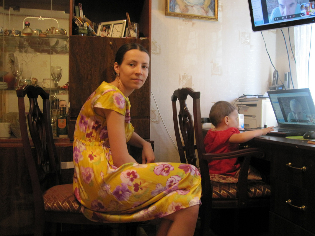 Шелковое платье для беременных-кормящих от Mashenka P