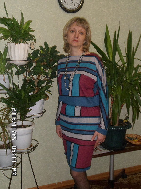 Геометрическое платье от Fenyamaslova