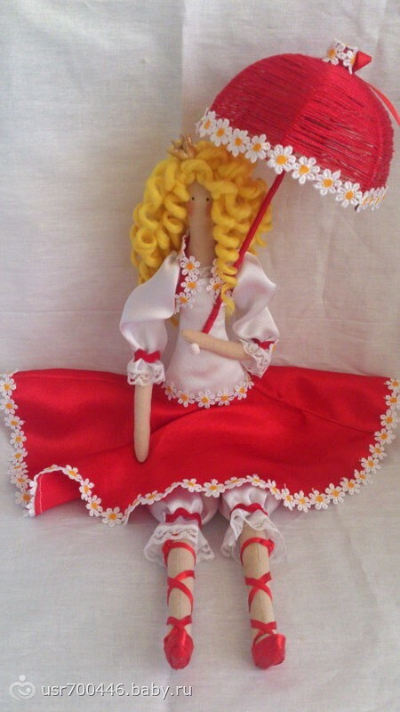 Кукла тильда Цветанка от Yalunya