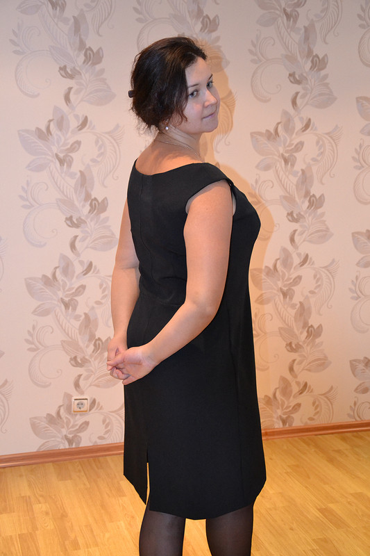 Классика-черное платье от Татина