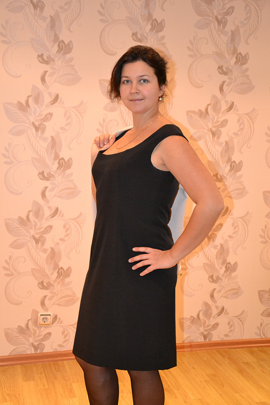 Классика-черное платье от Татина
