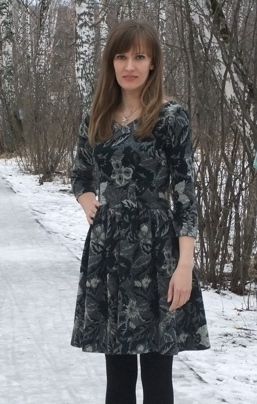 Зимнее платье от Ольга Z