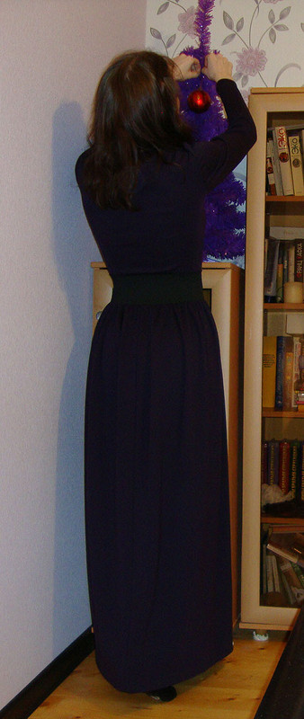 Баклажановое платье от Katerina M