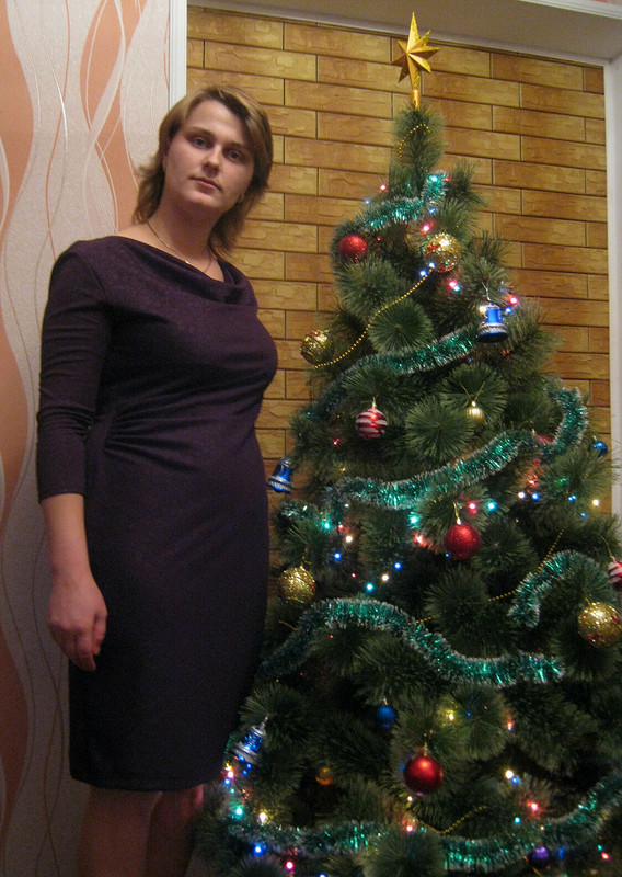 Черничное платье от Olga_Pol