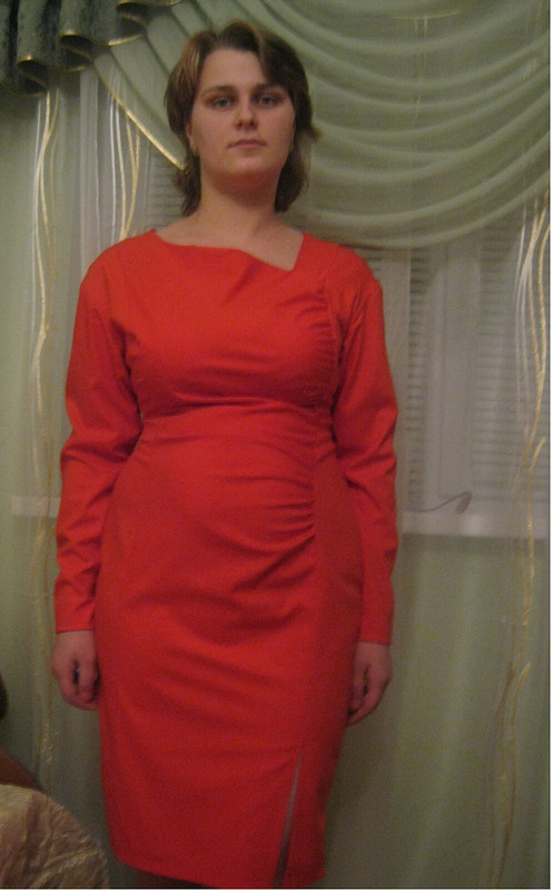 Красное платье от Olga_Pol