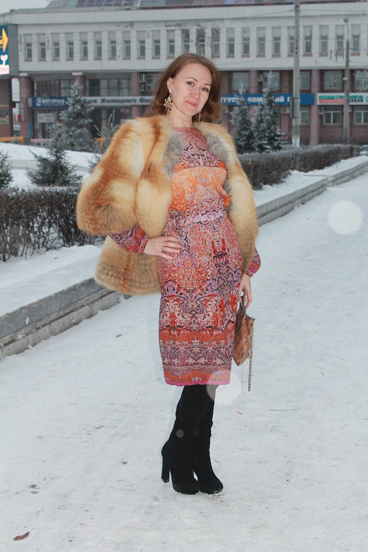 Вечерняя фотосессия или моё «туркменское платье»))) от stepzlatik