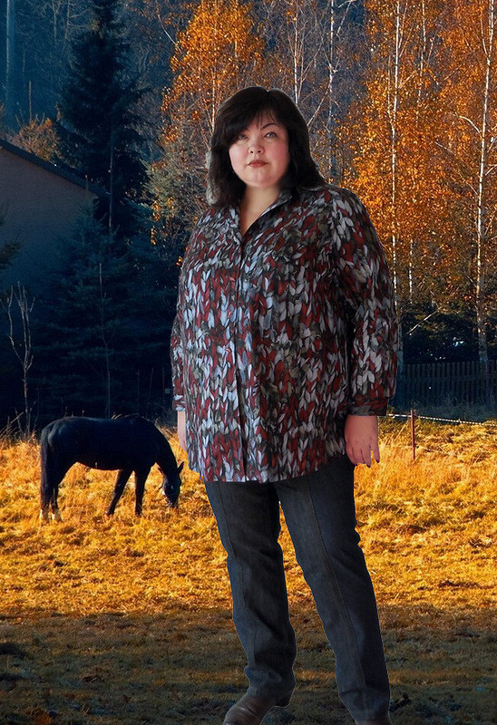 Осенняя блузка от Наталья  clarte