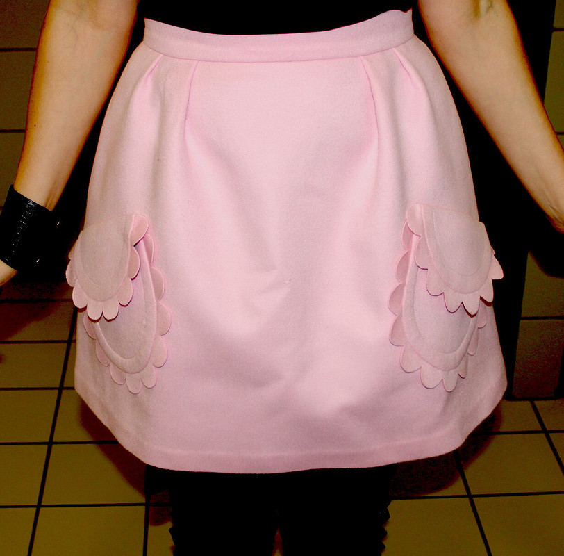 юбка по мотивам miu miu 2010 год от malena