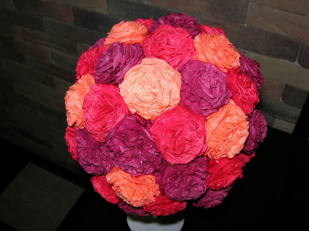 Цветочный шар от nata93