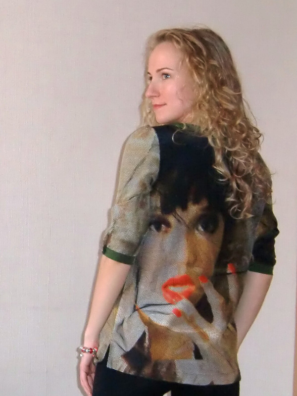 Блуза из шелка от Irina7onova