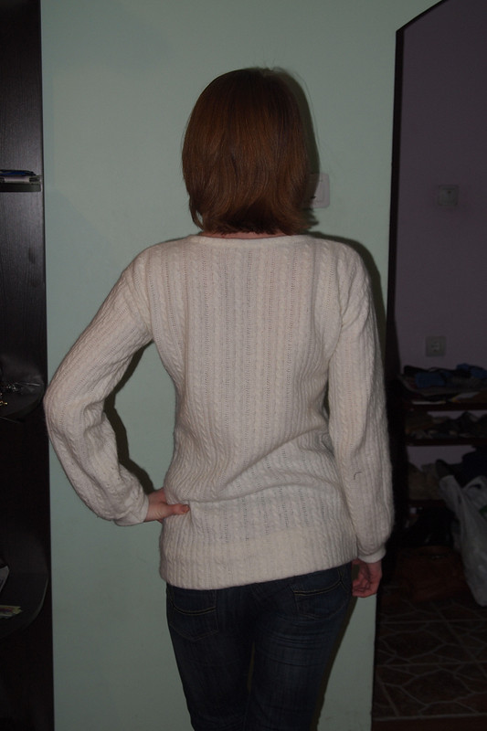 Пуловер из ангоры от alalikovna