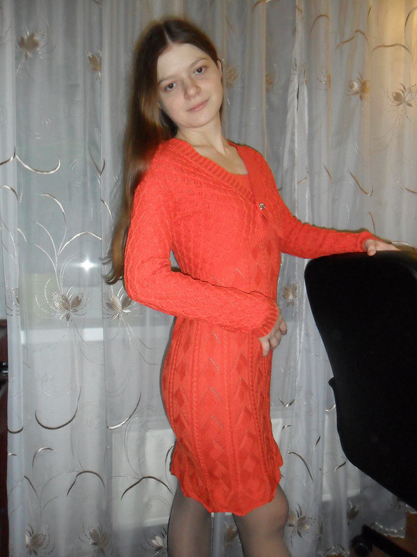 Маленькое красное платье от Dashuta