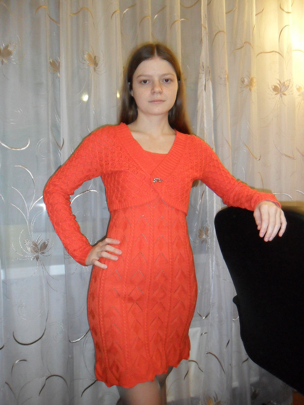 Маленькое красное платье от Dashuta