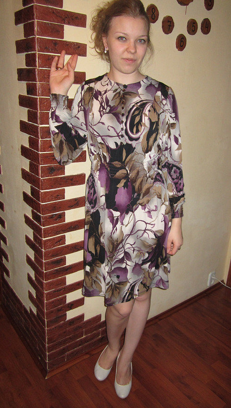 Трикотажное платье от Svetlana I