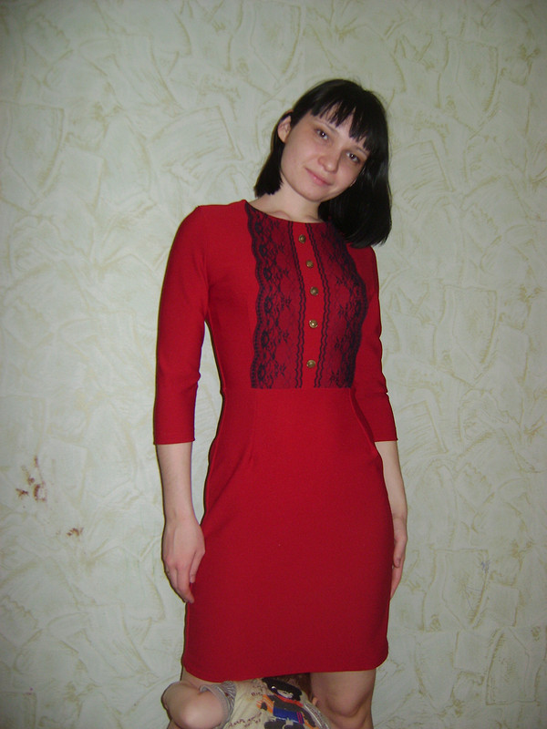 Красное платье от Labira