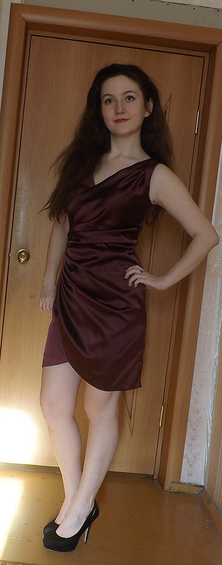 Платье со складочками от ksenya_b