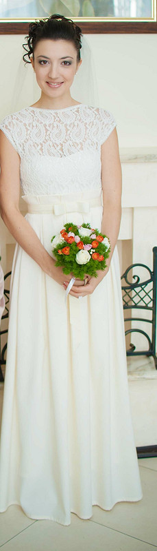 свадебное платье и жакет от Ksusha