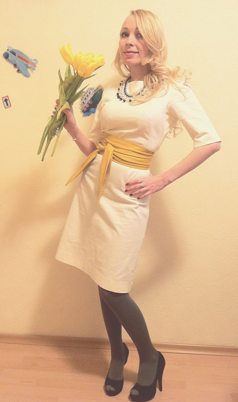 платье для выписки из роддома :) от Vikylya
